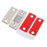 8 Pack Magnetic Door Catch Ultra Thin Door Latch Adhesive Stainless Steel 2 Way Installation Cabinet Closer for Kitchen - Extra Image