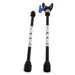2PCS Spray Extension Rod G7/8 14 Stainless Steel Sprayer Tip Extension Pole Replacement for Home Black