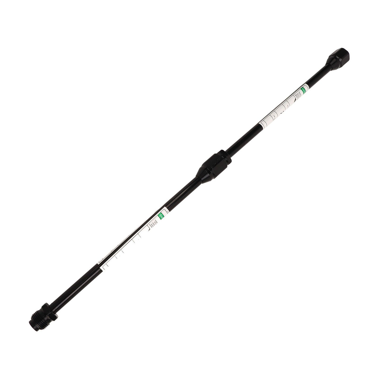 2PCS Spray Extension Rod G7/8 14 Stainless Steel Sprayer Tip Extension Pole Replacement for Home Black