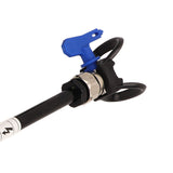 2PCS Spray Extension Rod G7/8 14 Stainless Steel Sprayer Tip Extension Pole Replacement for Home Black