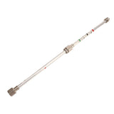 2PCS Spray Extension Rod G7/8 14 Stainless Steel Sprayer Tip Extension Pole Replacement for Home Silver