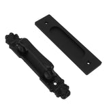 Sliding Barn Door Handles and Pulls Double Sided Hardware Set Easy To Install Aluminum Alloy Barn Door Hardware for Barns