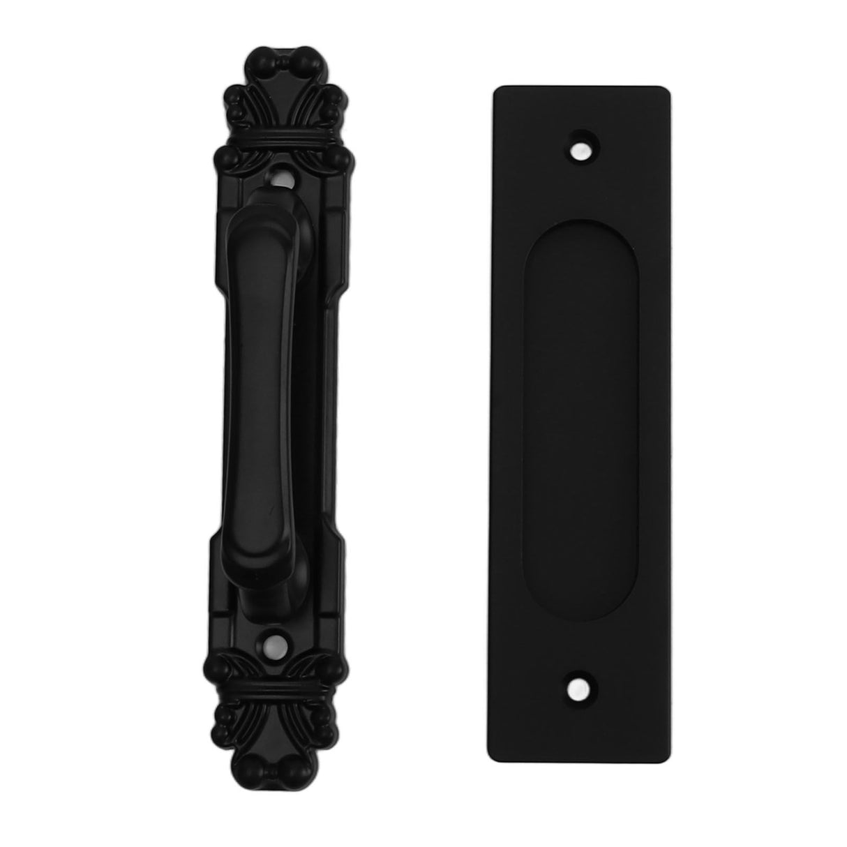 Sliding Barn Door Handles and Pulls Double Sided Hardware Set Easy To Install Aluminum Alloy Barn Door Hardware for Barns