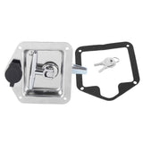 Stainless Steel Folding T Shape Handle Lock T Handle Latch for Truck Trailer Engineering Vehicles