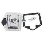 Stainless Steel Folding T Shape Handle Lock T Handle Latch for Truck Trailer Engineering Vehicles