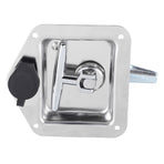 Stainless Steel Folding T Shape Handle Lock T Handle Latch for Truck Trailer Engineering Vehicles