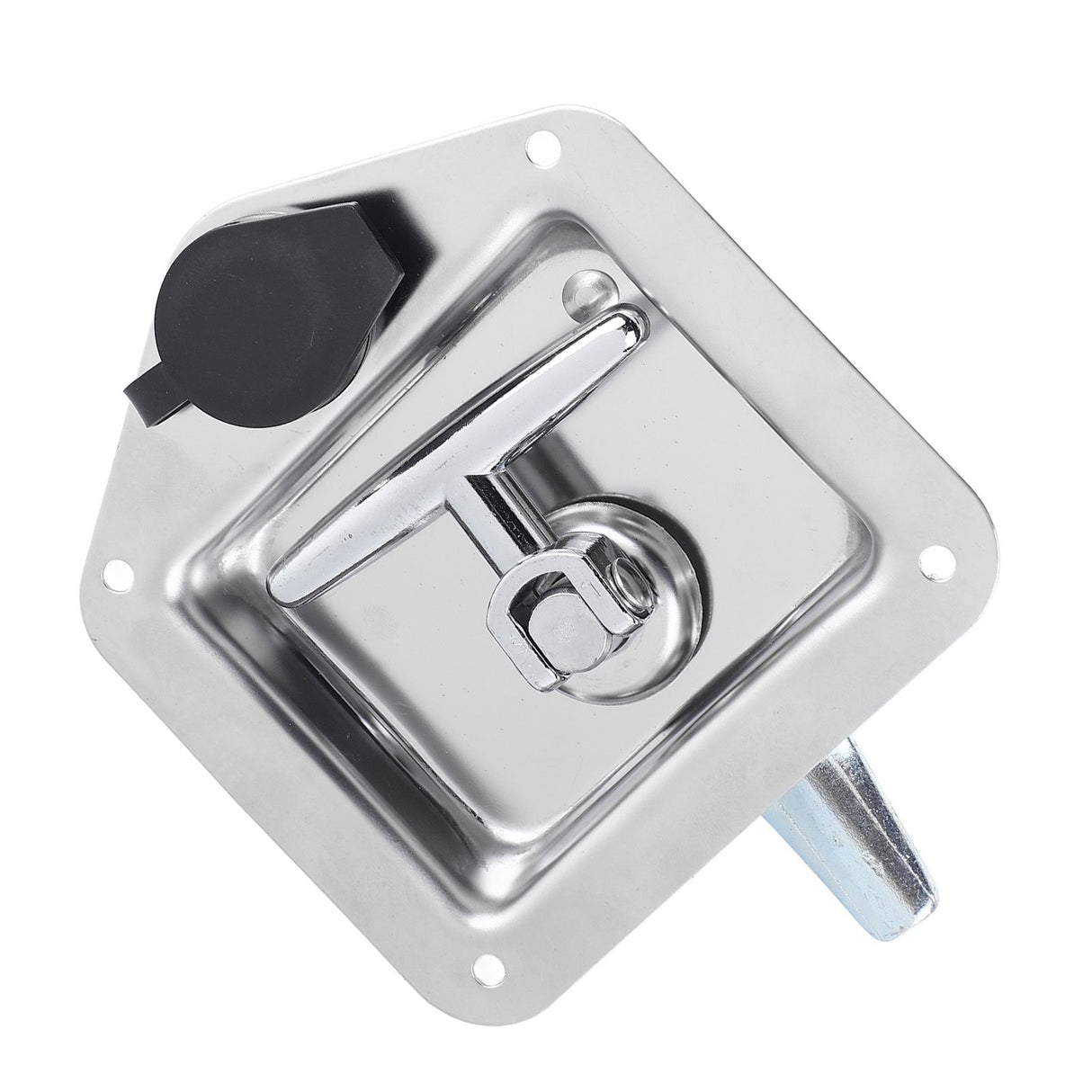 Stainless Steel Folding T Shape Handle Lock T Handle Latch for Truck Trailer Engineering Vehicles