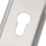 Door Interior Lever Passage Handle with Lock Easy Install Stainless Steel Door Handle for Bedroom Bathroom Closet Home
