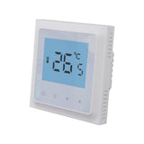 Smart Home Thermostat Mobile Phone Control WIFI Floor Heating Temperature Controller with Backlight 90‑240V - Top-Down View