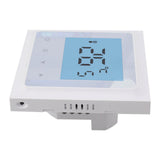 Digital Thermostat AC 90‑240V Accurate Control DIY Programming Underfloor Heating Thermostat for Wall Hanging Stove - Rear View