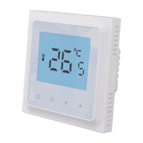 Digital Thermostat AC 90‑240V Accurate Control DIY Programming Underfloor Heating Thermostat for Wall Hanging Stove - Low Angle