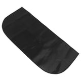 Fireproof Fireplace Mat Black Portable Stove Hearth Pad Slip Proof Under Grill Mat for Household Barbecue 100cm