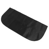 Fireproof Fireplace Mat Black Portable Stove Hearth Pad Slip Proof Under Grill Mat for Household Barbecue 100cm - Extra Image