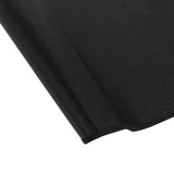 Fireproof Fireplace Mat Black Portable Stove Hearth Pad Slip Proof Under Grill Mat for Household Barbecue 100cm