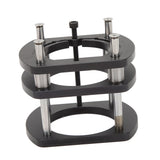 Trimming Machine Router Lift Table Base Aluminum Alloy Router Lift System with 4 Jaw Clamping Black - Extra Image