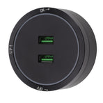 Power Track Socket Surface Mount USB Electric Socket Outlet 180 to 250v for Home Kitchen Sideboard Cabinet