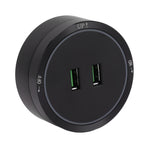 Power Track Socket Surface Mount USB Electric Socket Outlet 180 to 250v for Home Kitchen Sideboard Cabinet