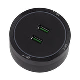 Power Track Socket Surface Mount USB Electric Socket Outlet 180 to 250v for Home Kitchen Sideboard Cabinet