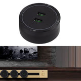 Power Track Socket Surface Mount USB Electric Socket Outlet 180 to 250v for Home Kitchen Sideboard Cabinet - Extra Image