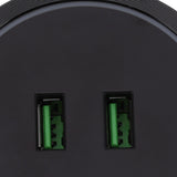 Power Track Socket Surface Mount USB Electric Socket Outlet 180 to 250v for Home Kitchen Sideboard Cabinet