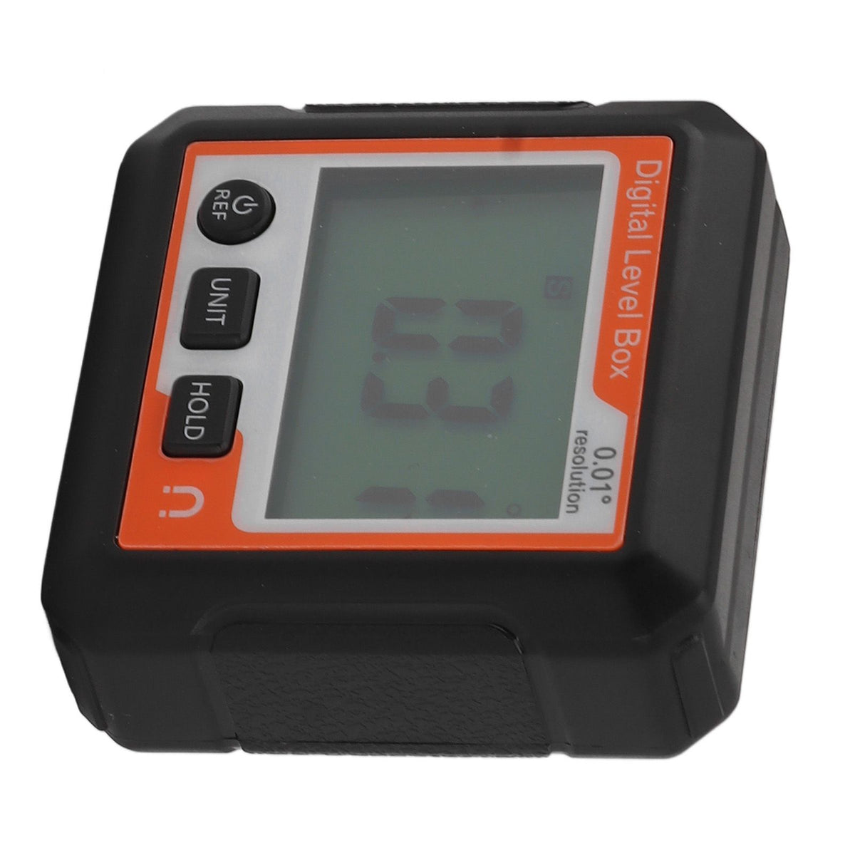 Digital Level Box Magnetic Data Lock Angle Slope Conversion Protractor Angle Finder Gauge for Carpentry Building Masonry Bevel Red White