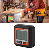 Digital Level Box Magnetic Data Lock Angle Slope Conversion Protractor Angle Finder Gauge for Carpentry Building Masonry Bevel Red White