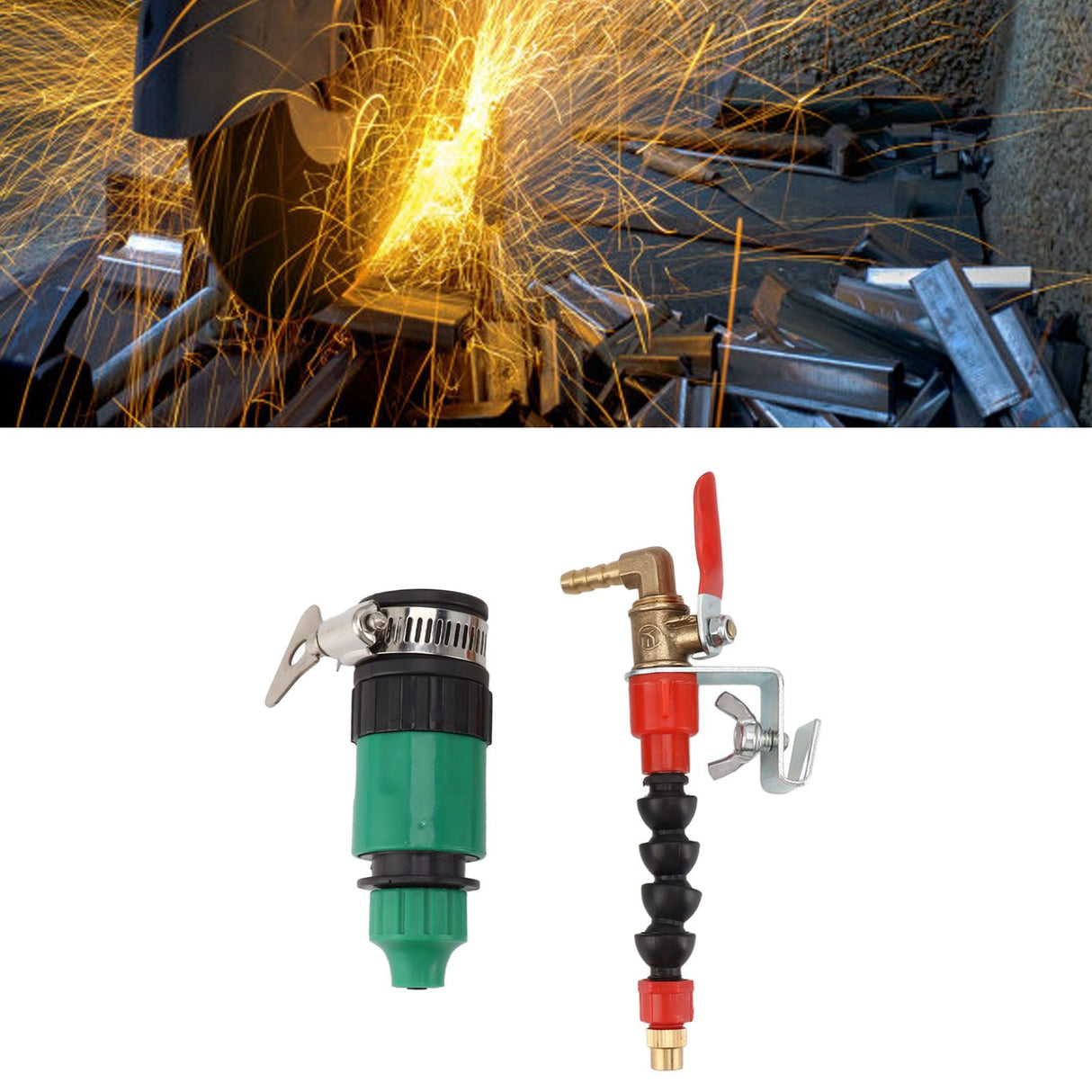 Cutting Machine Dust Remover Water Sprayer Cutting Machine High Speed Misting System Water Sprayer Attachment 10m Water Hose
