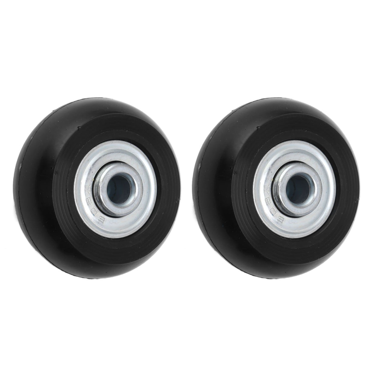 2pcs Suitcase Caster Wheels Replacement Mute Rubber Swivel Caster Wheels Bearings Repair Kits 40mm X 18mm