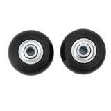 2pcs Suitcase Caster Wheels Replacement Mute Rubber Swivel Caster Wheels Bearings Repair Kits 40mm X 18mm - Extra Image