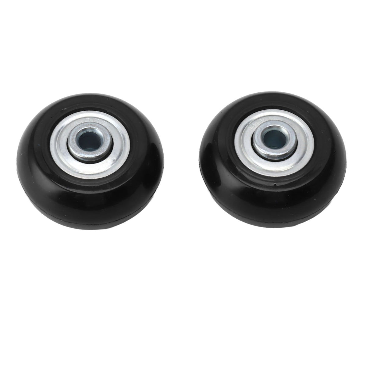 2pcs Suitcase Caster Wheels Replacement Mute Rubber Swivel Caster Wheels Bearings Repair Kits 40mm X 18mm