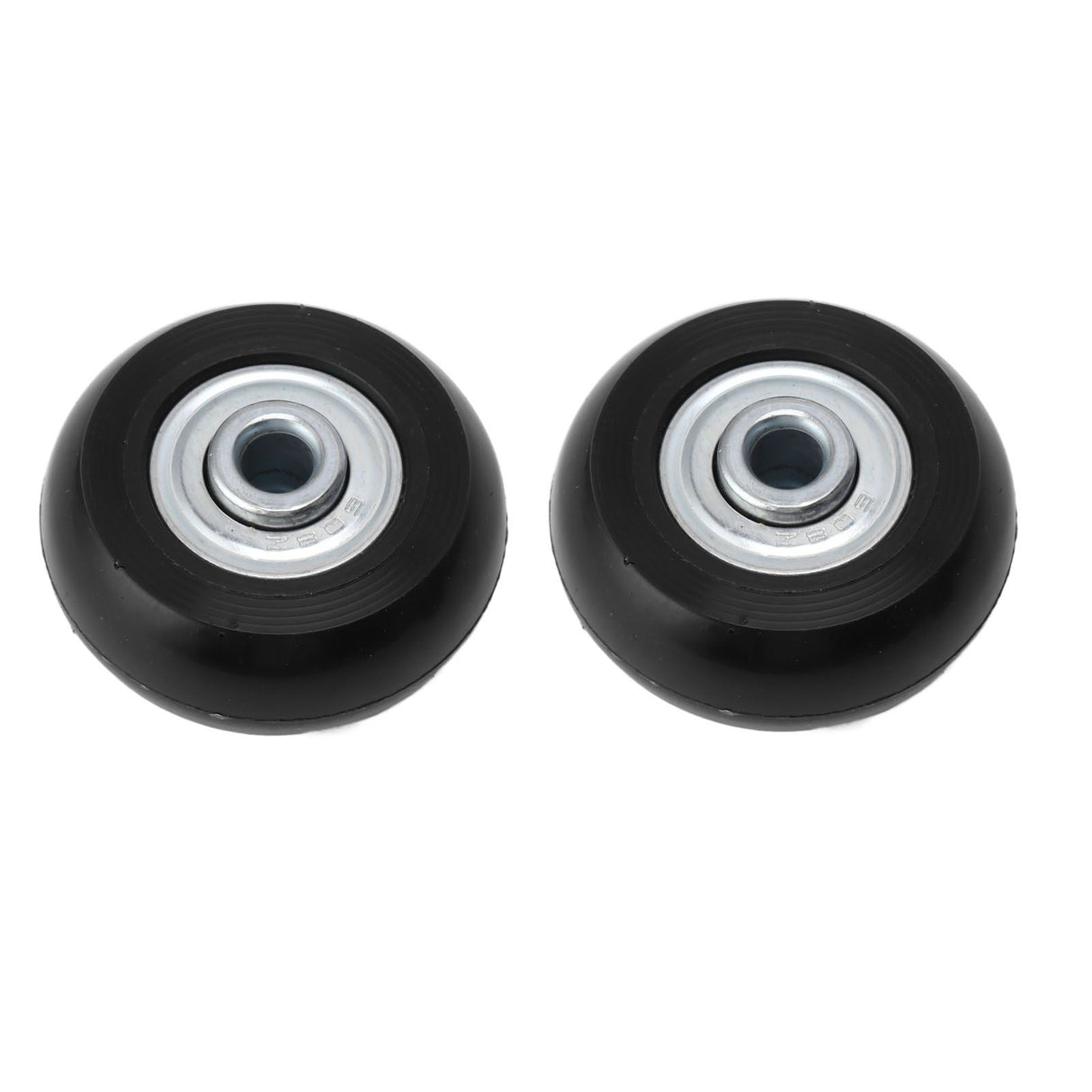 2pcs Suitcase Caster Wheels Replacement Mute Rubber Swivel Caster Wheels Bearings Repair Kits 45mm X 18mm