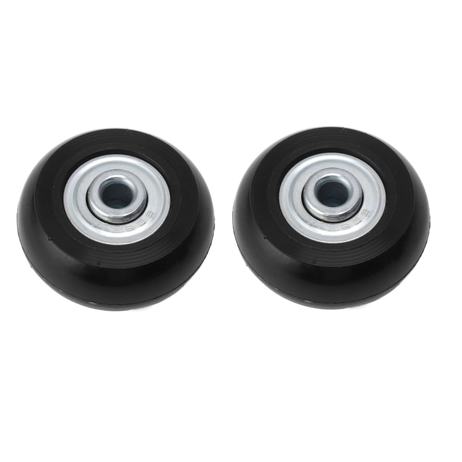 2pcs Suitcase Caster Wheels Replacement Mute Rubber Swivel Caster Wheels Bearings Repair Kits 45mm X 18mm