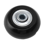 2pcs Suitcase Caster Wheels Replacement Mute Rubber Swivel Caster Wheels Bearings Repair Kits 45mm X 18mm