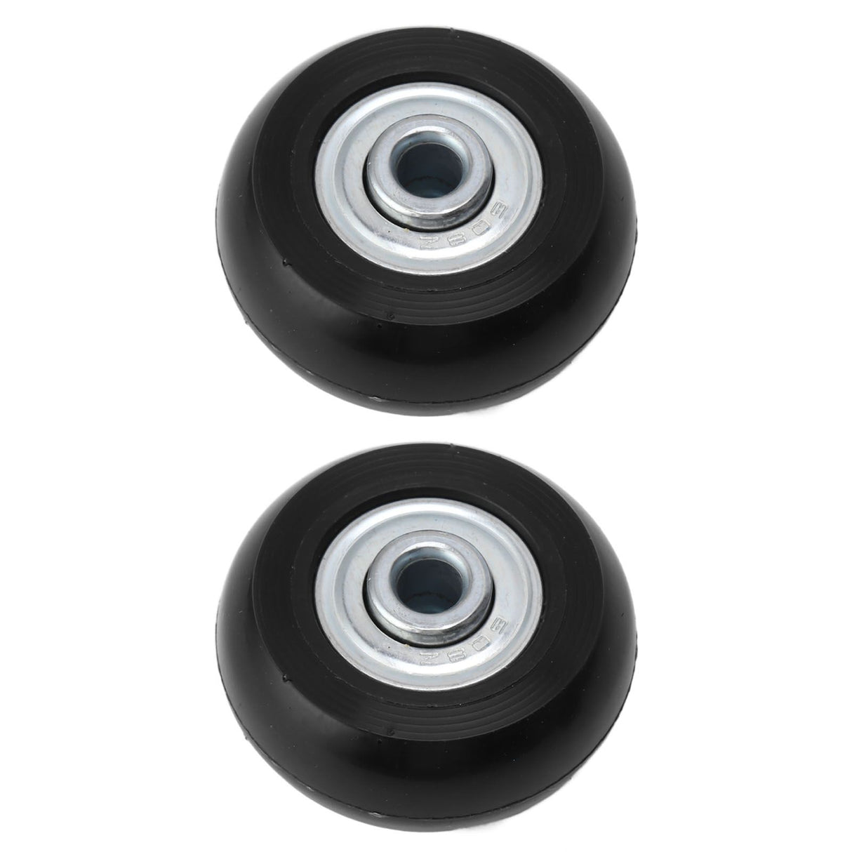 2pcs Suitcase Caster Wheels Replacement Mute Rubber Swivel Caster Wheels Bearings Repair Kits 45mm X 18mm