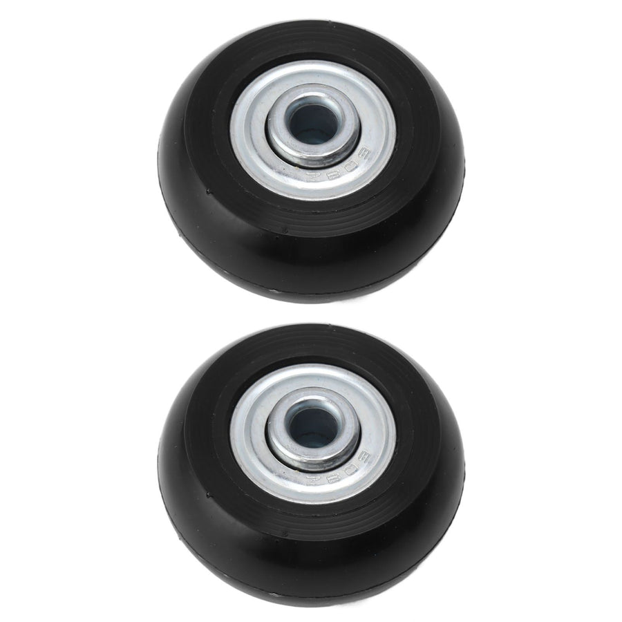 2pcs Suitcase Caster Wheels Replacement Mute Rubber Swivel Caster Wheels Bearings Repair Kits 45mm X 18mm