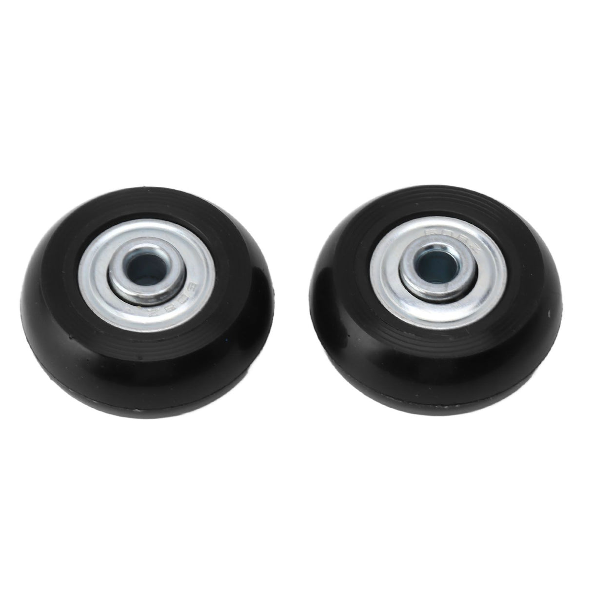 2pcs Suitcase Caster Wheels Replacement Mute Rubber Swivel Caster Wheels Bearings Repair Kits 45mm X 18mm