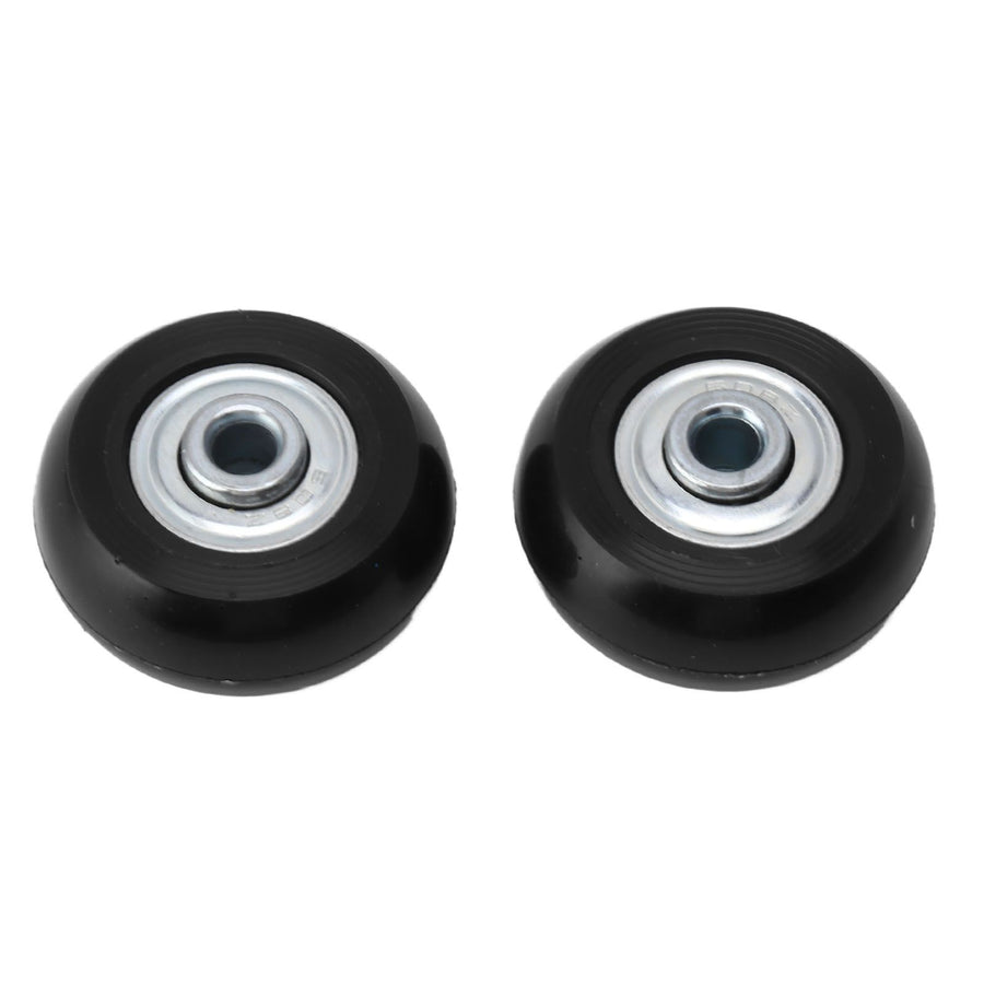 2pcs Suitcase Caster Wheels Replacement Mute Rubber Swivel Caster Wheels Bearings Repair Kits 45mm X 18mm