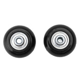 2pcs Suitcase Caster Wheels Replacement Mute Rubber Swivel Caster Wheels Bearings Repair Kits 45mm X 18mm - Extra Image