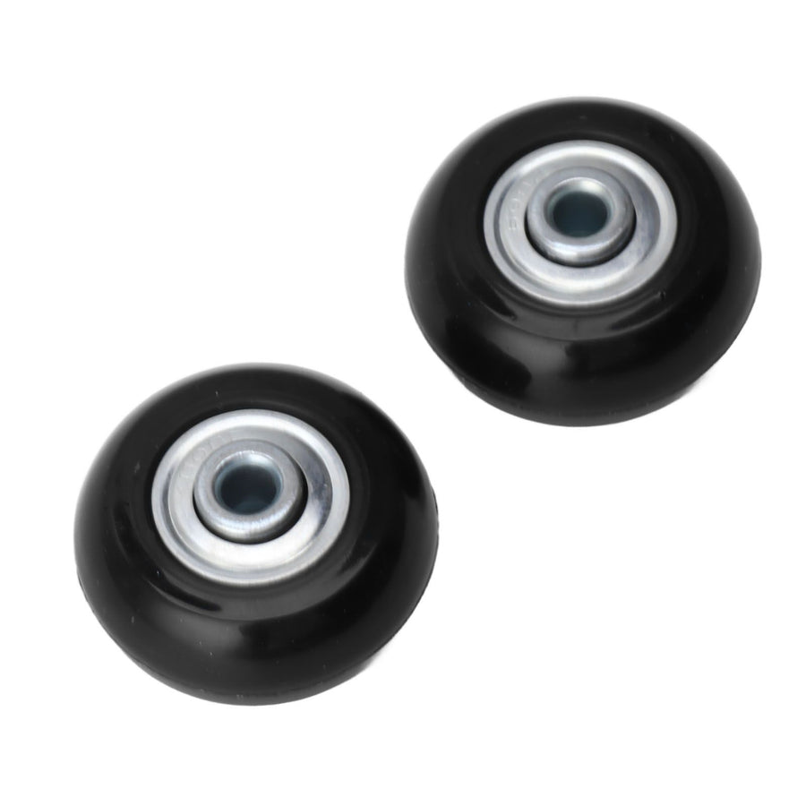 Luggage Wheel Replacement Kit Silent Operation Dual Bearing Swivel Caster Wheels Bearings Repair for Trolley Case Suitcase 54x18mm/2.1x0.7in