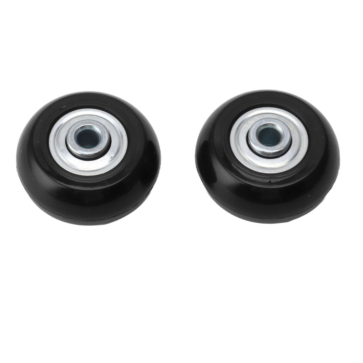 Luggage Wheel Replacement Kit Silent Operation Dual Bearing Swivel Caster Wheels Bearings Repair for Trolley Case Suitcase 54x18mm/2.1x0.7in