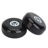 2Pcs Luggage Suitcase Replacement Wheels Universal Rubber Swivel Caster Wheels Bearings Repair Kits with Installation Tool 56x24mm / 2.2x0.9in - Extra Image