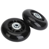 2Pcs Luggage Suitcase Replacement Wheels Universal Rubber Swivel Caster Wheels Bearings Repair Kits with Installation Tool 68x24mm / 2.7x0.9in