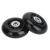 2Pcs Luggage Suitcase Replacement Wheels Universal Rubber Swivel Caster Wheels Bearings Repair Kits with Installation Tool 68x24mm / 2.7x0.9in - Extra Image