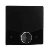 Thermostat ABS Black Smart Programmable WiFi Digital Touchscreen LCD Color Thermostat for Household Black - 45-Degree Angle