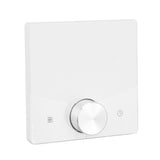 Smart Thermostat WiFi Programmable LCD Display Floor Heating Control Panel Digital Thermostat with Knob for Tuya White