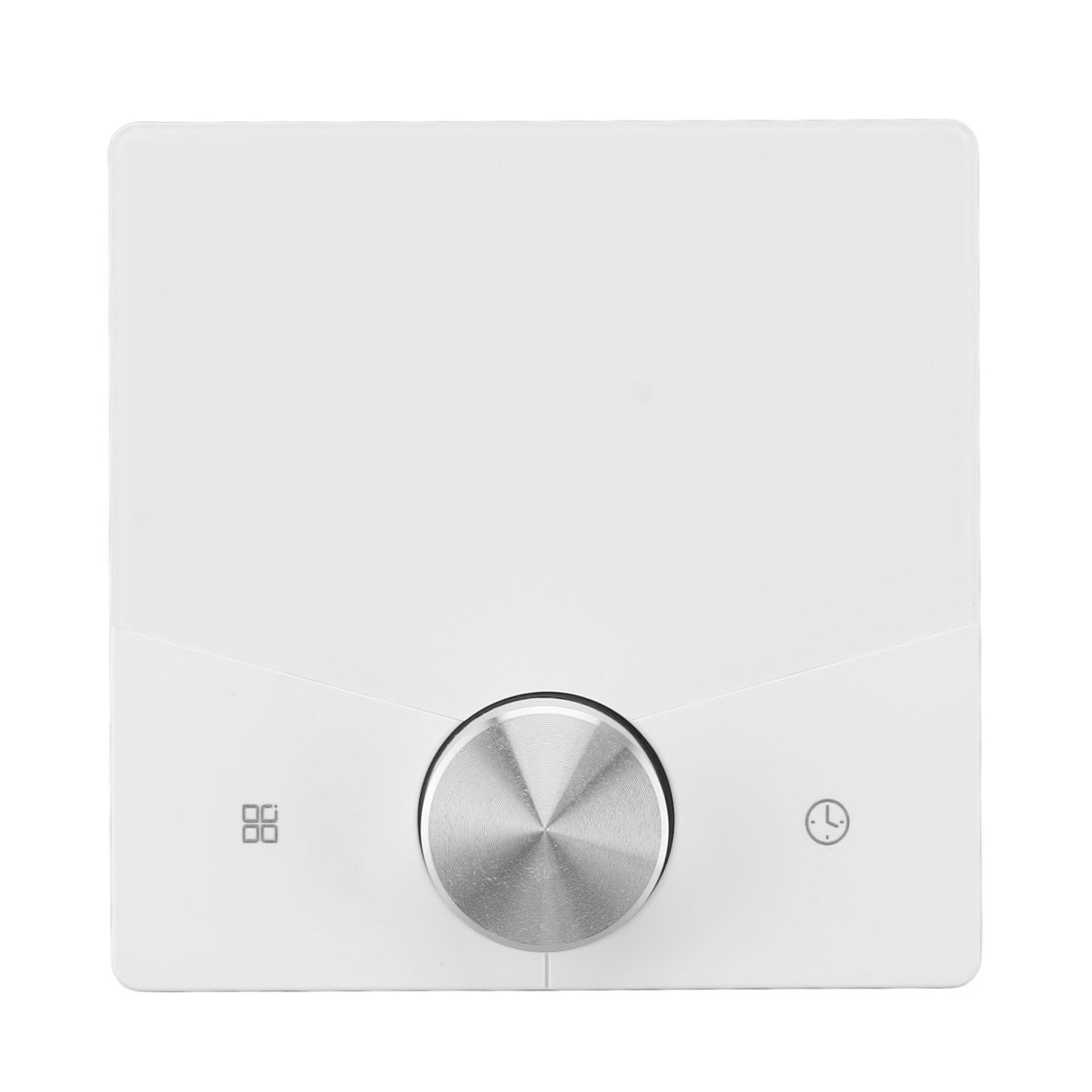 Smart Thermostat WiFi Programmable LCD Display Floor Heating Control Panel Digital Thermostat with Knob for Tuya White