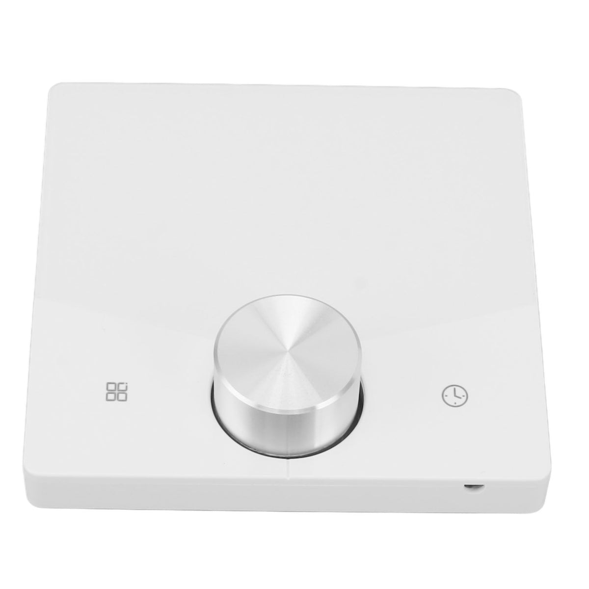 Smart Thermostat WiFi Programmable LCD Display Floor Heating Control Panel Digital Thermostat with Knob for Tuya White