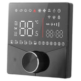 Smart Digital Thermostat LCD Color Display Precise Control Intelligent Temperature Controller Black - Extra Image