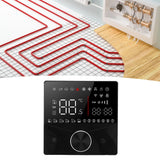 Smart Digital Thermostat LCD Color Display Precise Control Intelligent Temperature Controller Black - Extra Image