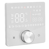 Smart Digital Thermostat LCD Color Display Precise Control Intelligent Temperature Controller White